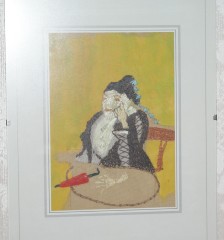 976_nach Vincent van Gogh - Madame Ginoux mit Handschuh und Schirm