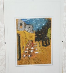 982_nach Vicent van Gogh - Nachts vor dem Cafe an der Place du Forum in Arles
